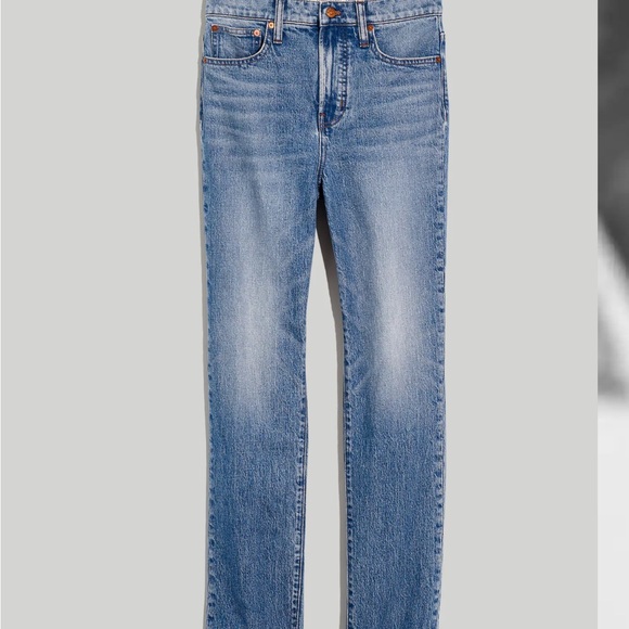 Madewell Women's Straight Leg Blue Jeans - Picture 11 of 11